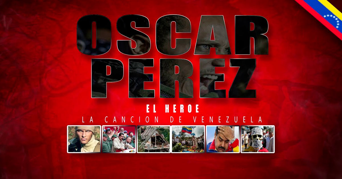 Ariel Kelly nuevo tema musical Óscar Pérez el Héroe La canción de Venezuela