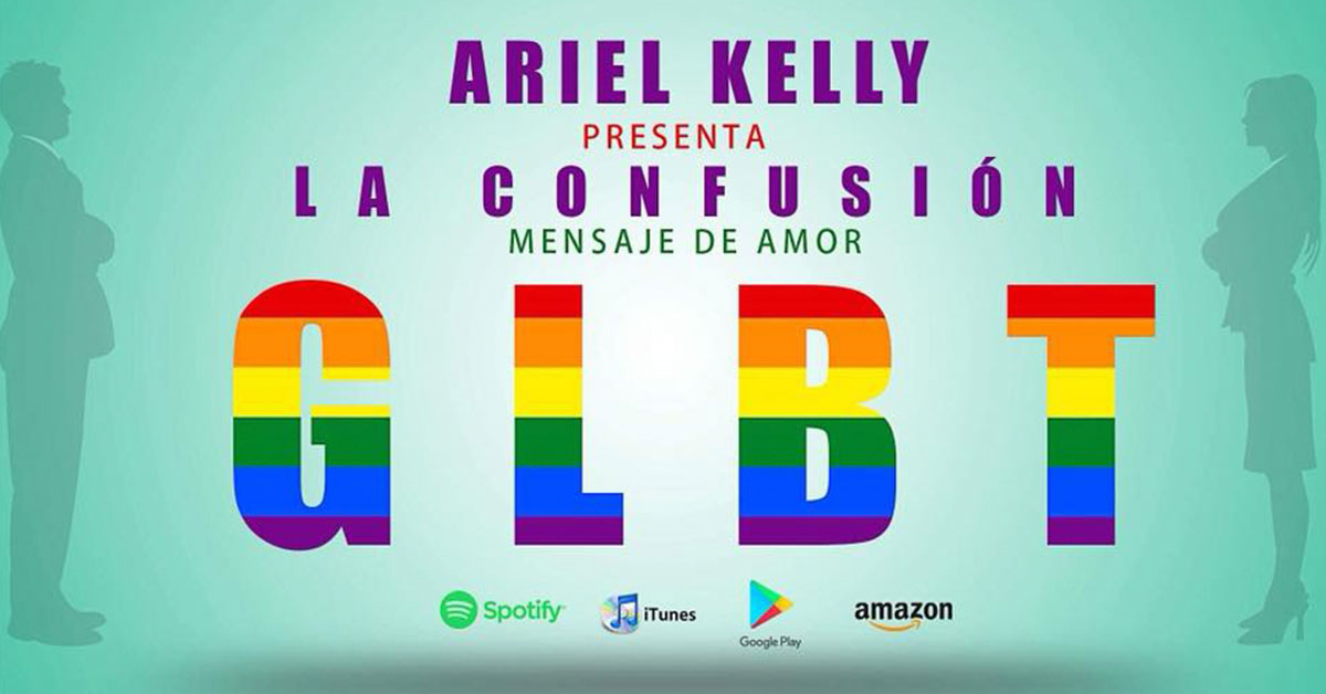 Ariel Kelly presenta La Confusion sencillo dedicado a la comunidad LGBT