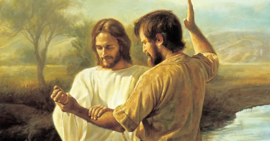 Las Letras Rojas - El Bautismo de Jesús Por Moisés Taveras - Artículos Cristianos - Emisora Juvenil