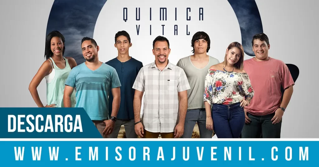 Libre y Mas de Ti sencillos promocionales de la banda Química Vital de Venezuela - Música Cristiana - Emisora Juvenil