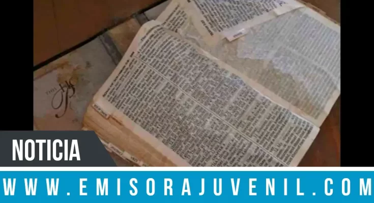 Mujer impactada por el mensaje de una Biblia que encontró tras inundaciones por huracán Harvey - Noticias Cristianas - Emisora Juvenil