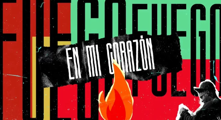 Fuego - el sencillo mas reciente de Rubinsky RBK - Portada - Música Cristiana - Emisora Juvenil